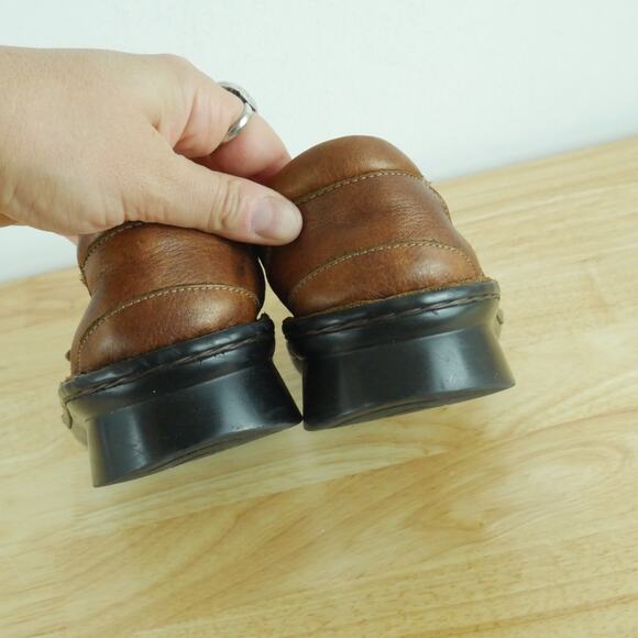 Naot Size 41 10 10.5 Maryjane Shoe Brown Leather Straps Comfort Boho - Picture 11 of 12